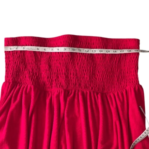 Torrid Smocked Strapless Cover-Up Mini Dress - Picture 7 of 9